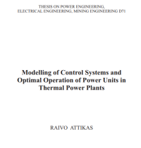 Modelling of Control Systems and
Optimal Operation of Power Units in

Thermal Power Plants