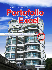 Image of teori dan praktik portofolio dengan excel