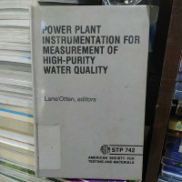 Image of Power Plant Instrumentation for Measurement of high-purity water quality