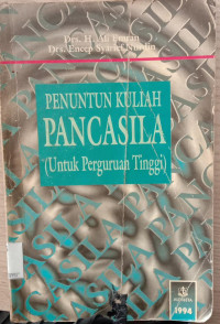 PENUNTUN KULIAH PANCASILA (Untuk Perguruan Tinggi)