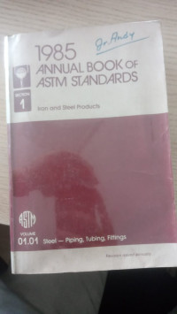 Image of ANNUAL BOOK OF ASTM STANDARS