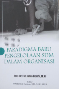 paradigma baru pengelolaan sdm dalam organisasi