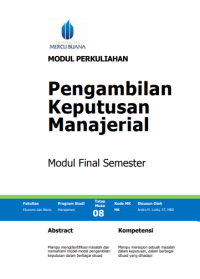 Image of Pengambilan
Keputusan
Manajerial