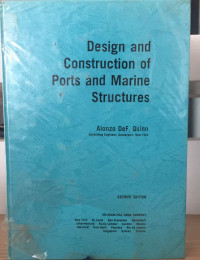 design and contruction of ports and marine structures