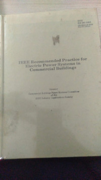 Image of IEEE Recommenden Practice for Electric Power Systems in Commercial Buildings