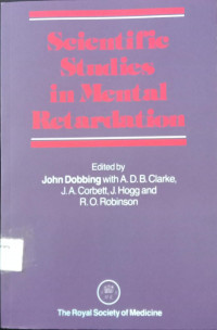 Image of Scientific Studies in Mental Retardation