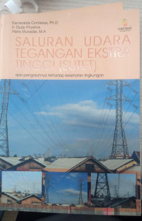 Image of saluran udara tegangan ekstra tinggi (sutet)