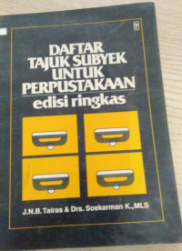 Daftar Tajuk Subyek Untuk Perpustakaan