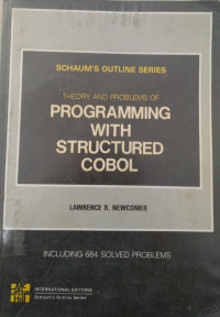 Image of TEORY AND PROBLEMS OF PROGRAMMING WHIT STRUCTURED COBOL