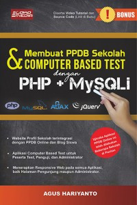 Image of MEMBUAT PPDB SEKOLAH & COMPUTER BASED TEST DENGAN PHP + MYSQLI