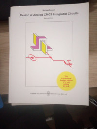 Image of design of analog CMOS Integrated circuits