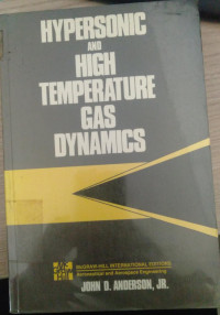 Image of HYPERSONIC AND HIGH TEMPERATURE GAS DYNAMICS
