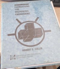 Image of foundations for microwave engineering