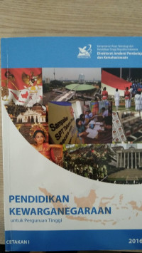 Image of PENDIDIKAN KEWARGANEGARAAN untuk perguruan tinggi