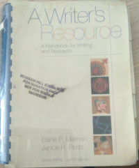 A Writer's Resource A Handbook for Writing and Research