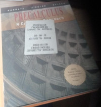 Image of PRECALCULUS, A Graohing Approach