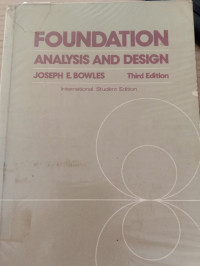 Image of Foundation Analysis And Design