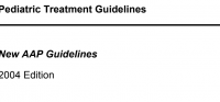 Image of Pediatric Treatment Guidelines