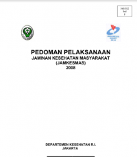 PEDOMAN PELAKSANAAN JAMINAN KESEHATAN MASYARAKAT