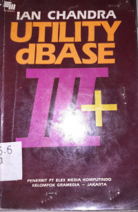 Image of UTILITY dBASE III+