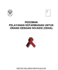 PEDOMAN PELAYANAN KEFARMASIAN UNTUK rnORANG DENGAN HIV/AIDS (ODHA)