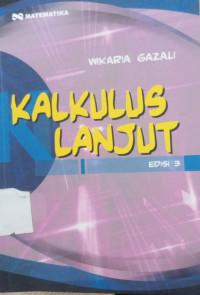 Image of Kalkulus lanjut