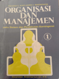 ORGANISASI DAN MANAJEMEN