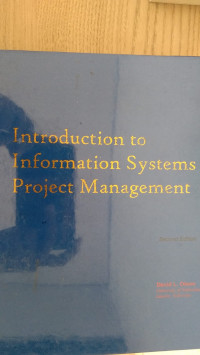 INTRODUCTION TO INFORMATION SYSTEM PROJECT MANAGEMENT