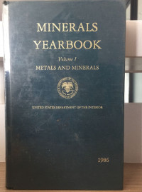 Image of minerals yearbook