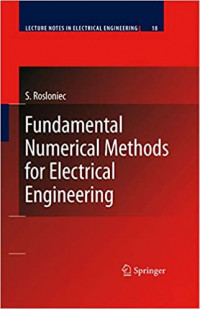 Image of Fundamental Numerical Methods for Electrical Engineering