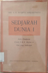 Image of SEDJARAH DUNIA 1