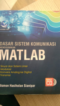 Image of DASAR SISTEM KOMUNIKASI menggunakan MATLAB