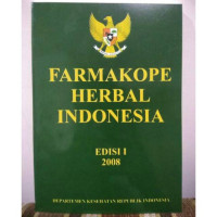 Farmakope Herbal Indonesia