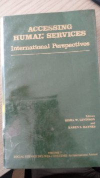 Image of Accessing Human Services International Perspectives