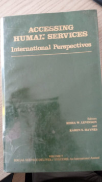 Accessing Human Services International Perspectives