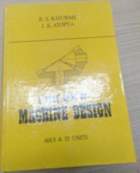Image of A Text Book of Machine Design