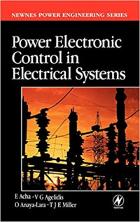 Power Electronic Control in Electrical Systems