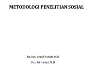 Image of METODOLOGI PENELITIAN SOSIAL