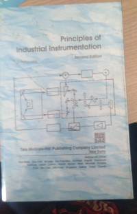 Image of Priciples of Industrial Instrumentation Second Edition