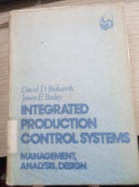 Image of INTEGRATED PRODUCTION CONTROL SYSTEMS MANAGEMENT, ANALYSIS, DESIGN