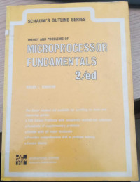 Image of Theory and problems of microprocessor fundamentals