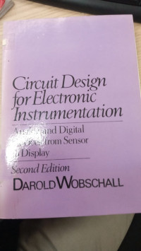 Image of circuit design for electronic instrumentation