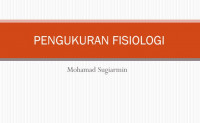 PENGUKURAN FISIOLOGI