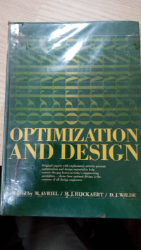 Optimization and Design