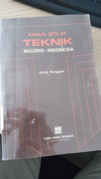 Image of Kamus Istilah Teknik Inggris- Indonesia