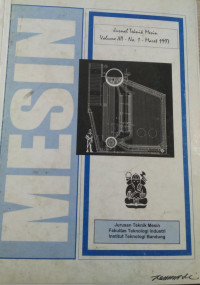 Image of Jurnal Teknik Mesin Volume XIII