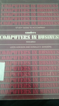 Image of SANDERS COMPUTER IN BUSINESS