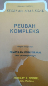 Image of SERI BUKU SCHAUM TEORI DAN SOAL-SOAL PEUBAH KOMPLEKS