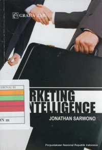 Image of Marketing intelligence