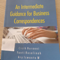 Image of An Intermediate Guidance For Business Correpondences